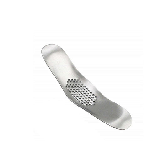 Stainless Steel Curved Garlic Press - Eztico