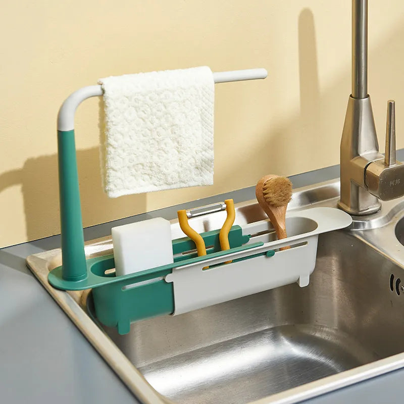 Telescopic Sink Drain Rack - Eztico