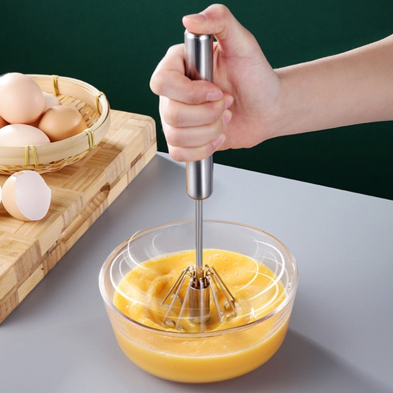 Hand Pressure Semi-automatic Egg Beater - Eztico