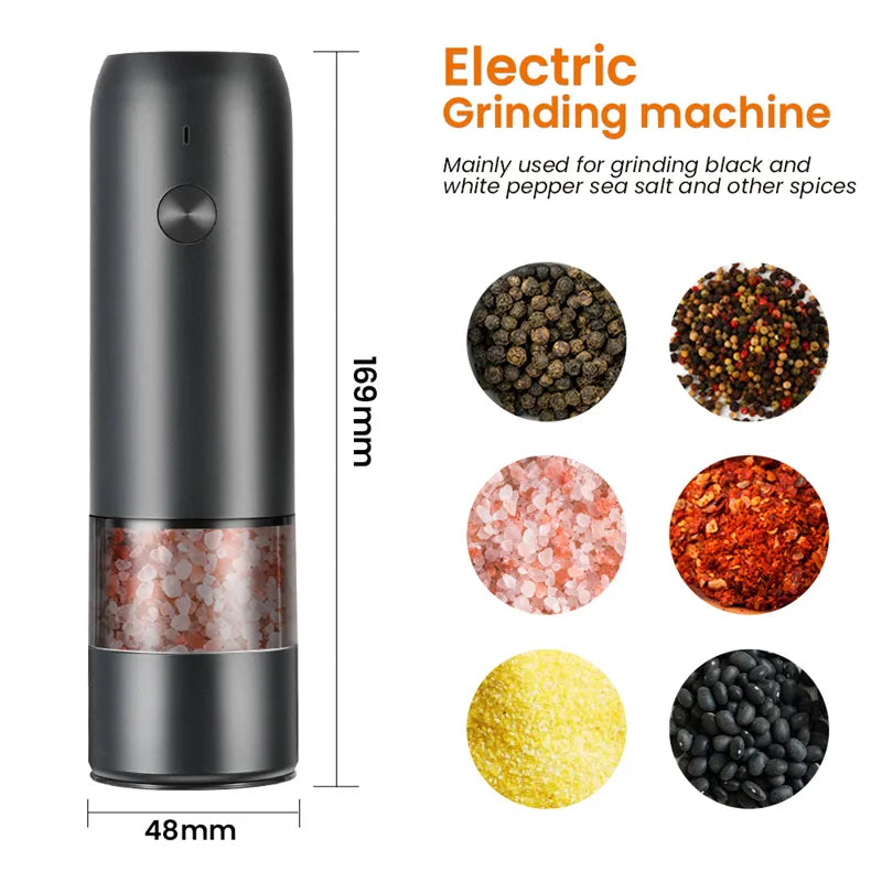 Electric Automatic Pepper And Salt Grinder - Eztico