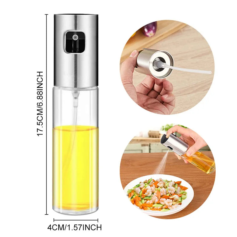 100ml Glass Olive Oil Sprayer - Eztico