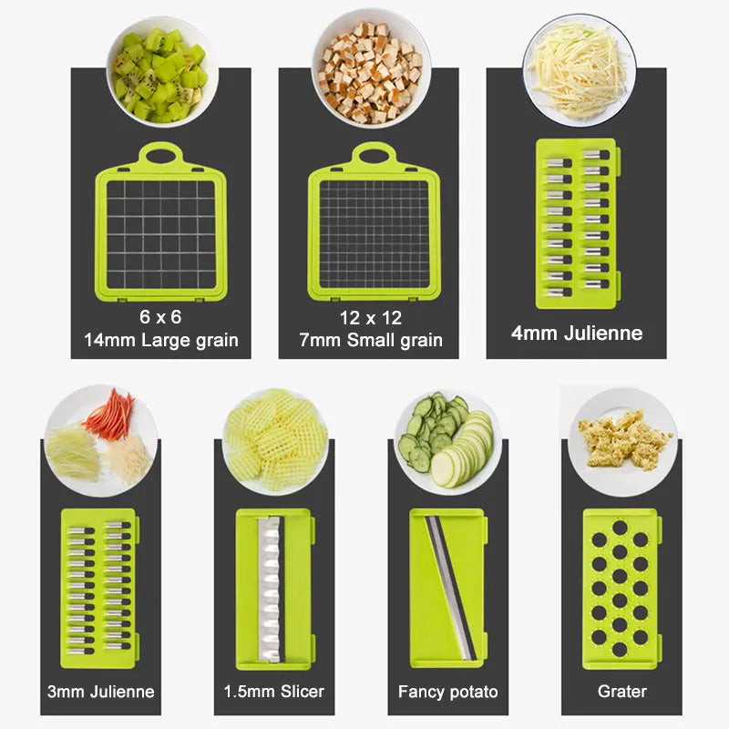 Multifunctional Kitchen Vegetable Cutter - Eztico