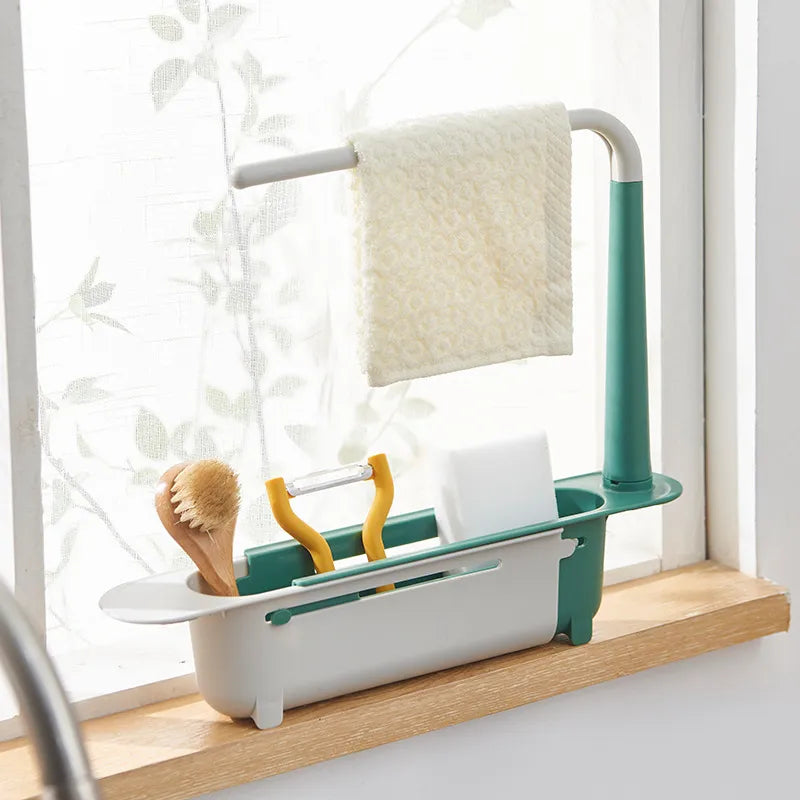 Telescopic Sink Drain Rack - Eztico