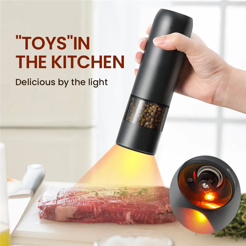 Electric Automatic Pepper And Salt Grinder - Eztico