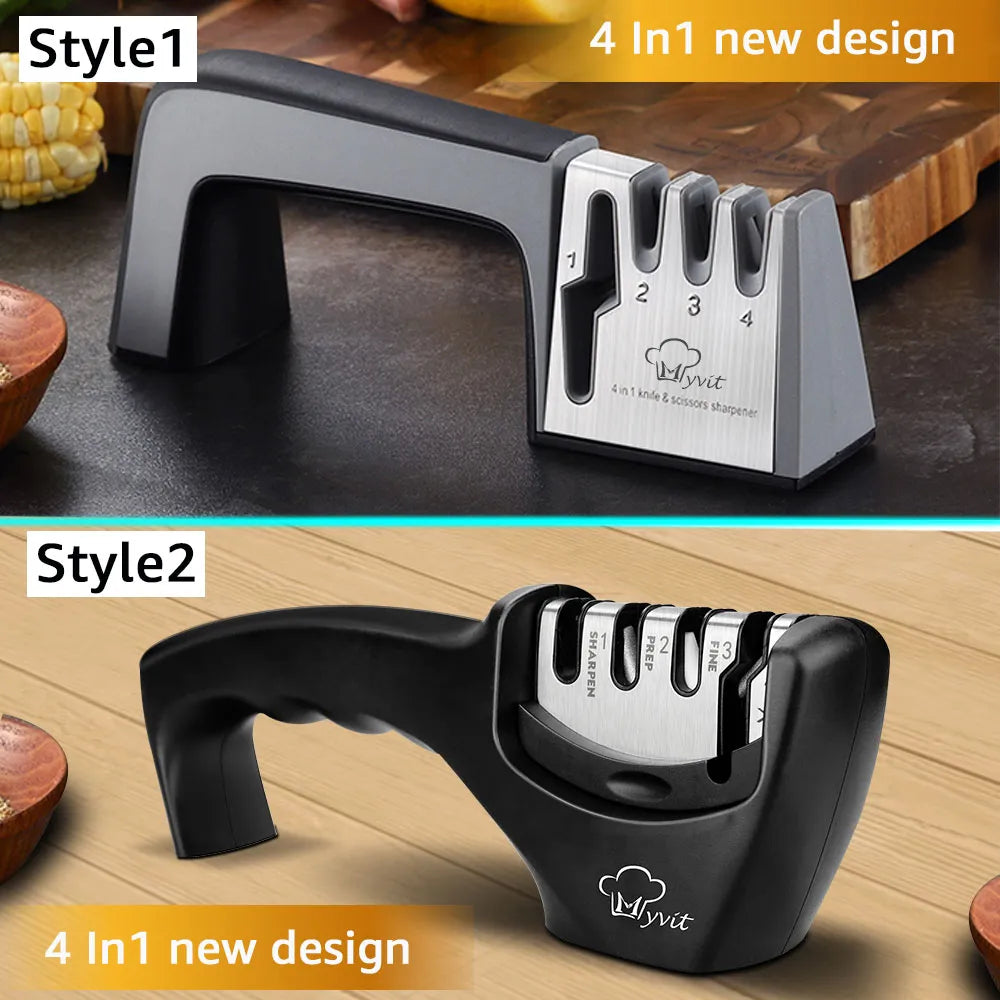 4 in 1 Knife Sharpener - Eztico