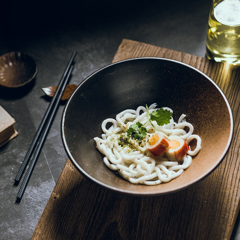 Japanese Ramen Ceramic Bowl Set - Eztico