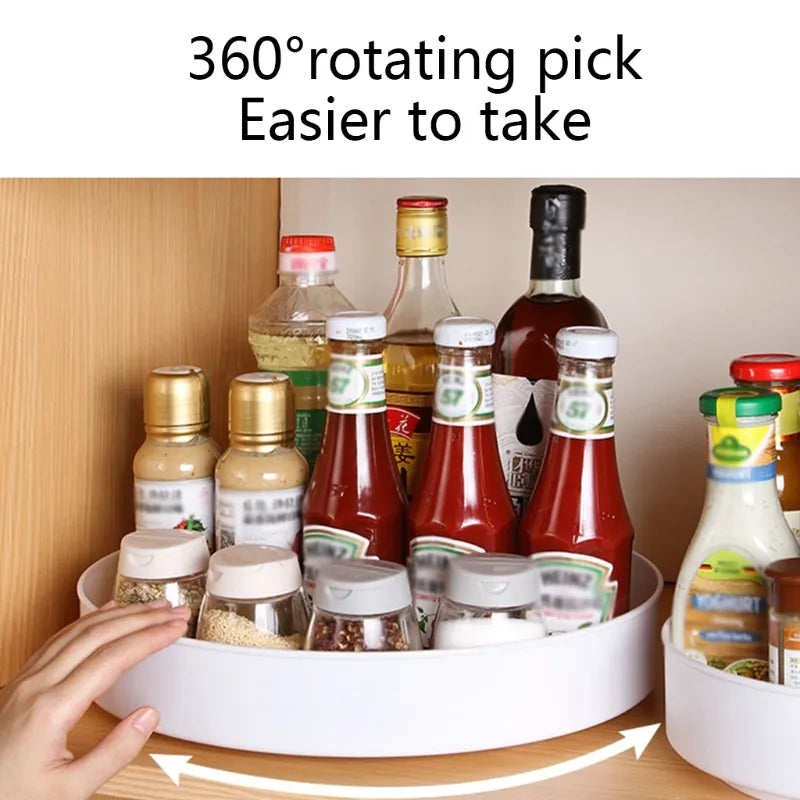 360 Degree Rotating Cabinet Organizer - Eztico