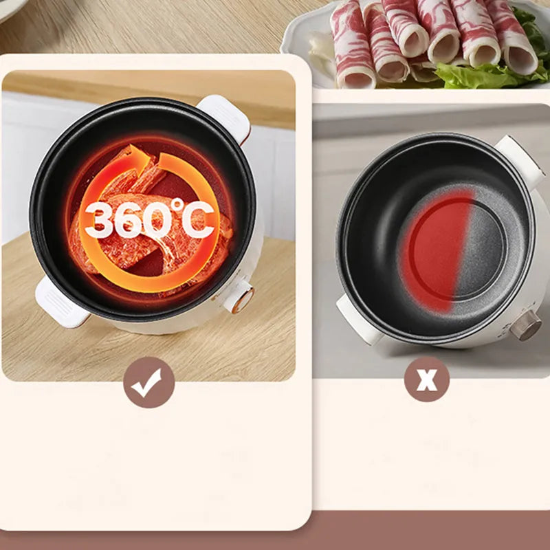 Electric Cooker for Hot Pot Cooking and Frying - Eztico