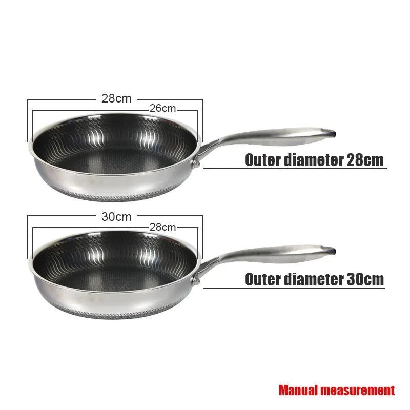 Stainless Steel Frying Pan - Eztico