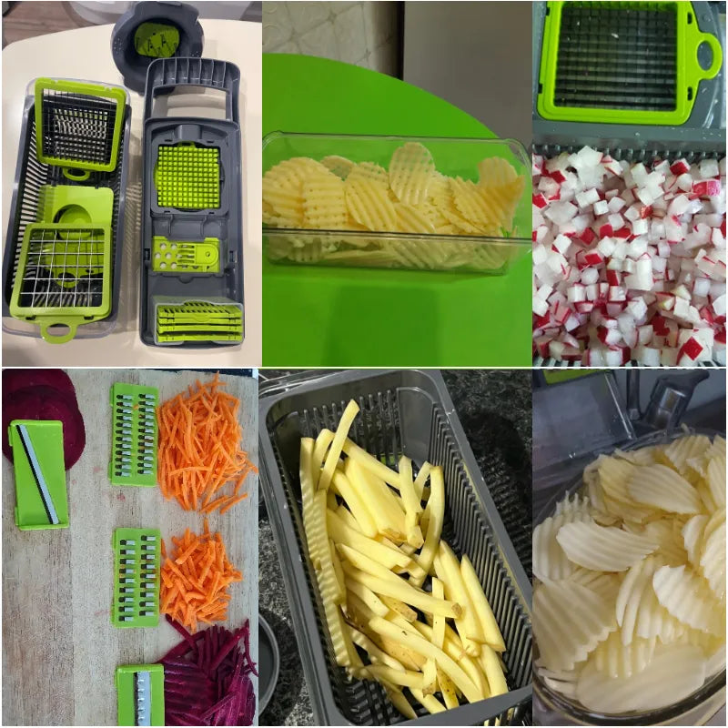 Multifunctional Kitchen Vegetable Cutter - Eztico